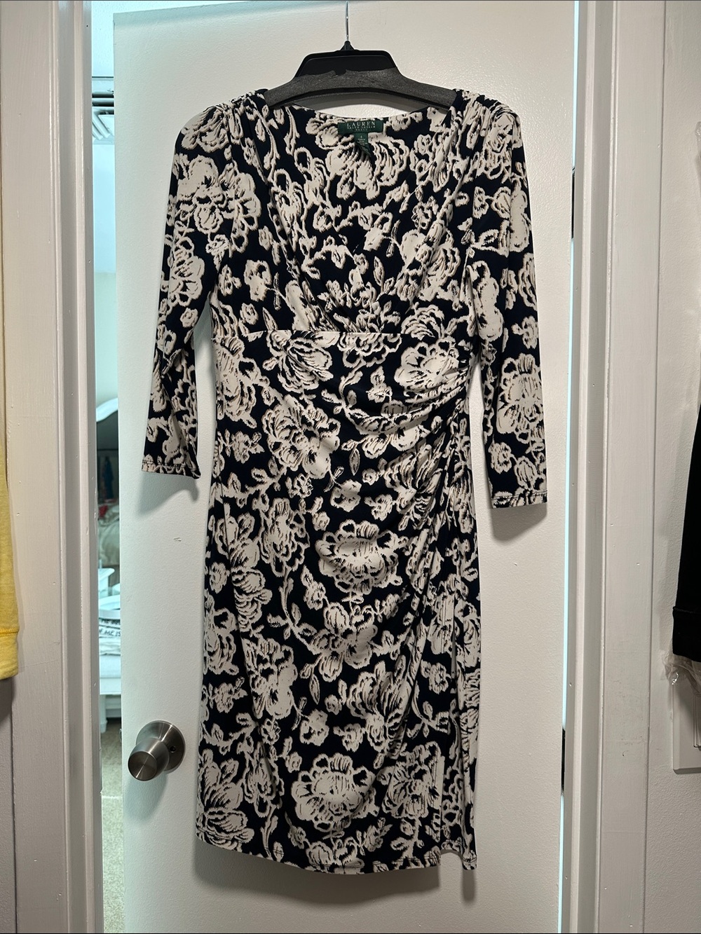 Lauren by Ralph Lauren 3/4 sleeve dress size 4